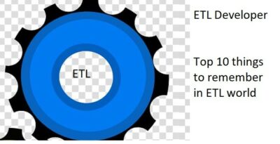 Top 10 ETL Activities in DW Projects